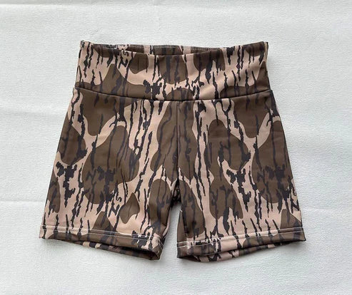 4.11 SS0535 Baby Girls Olive Bottomland Camo Biking Shorts Bottoms Preorder