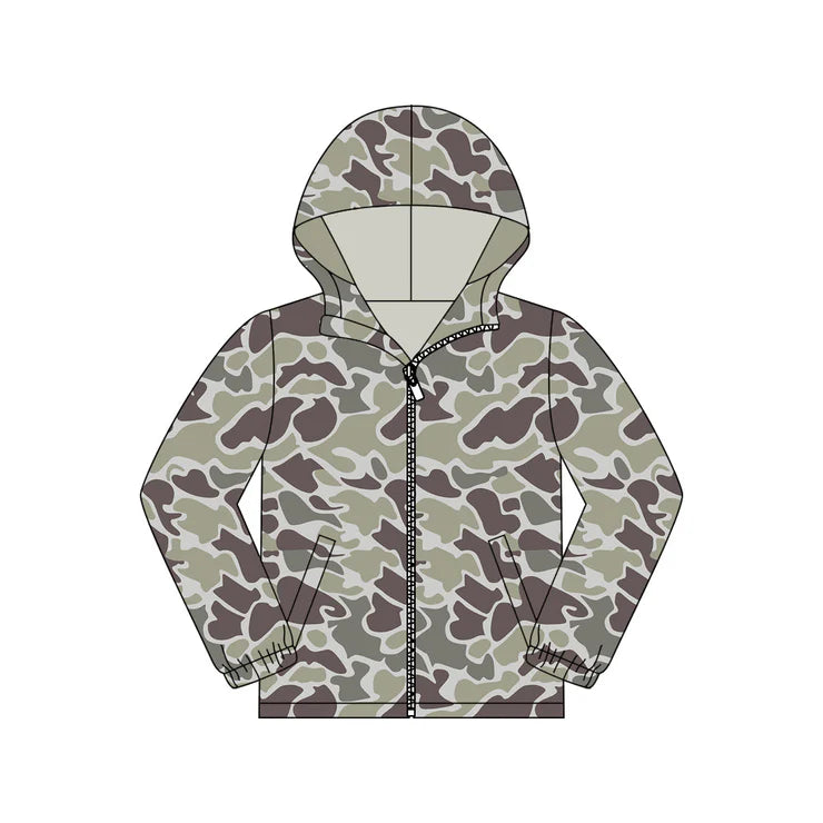 11.10 MOQ：5pcs GT1424 pre-order adult clothes camo adult women winter top