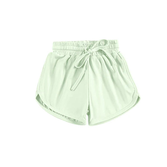 3.27 SS0508 Baby Girls Mint Belt Yoga Shorts Bottoms Preorder
