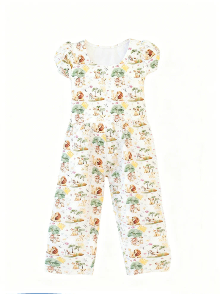 11.26 MOQ:5pcs SR3625 pre-order baby girl clothes animal girl summer jumpsuit