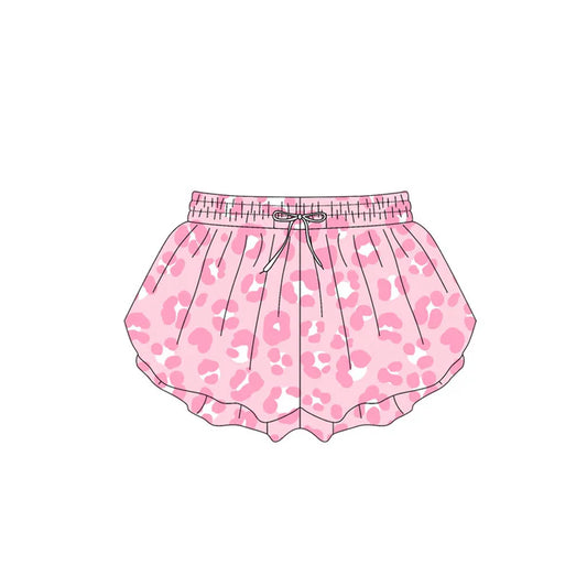 4.18 SS0587 Baby Girls Pink Leopard Summer Shorts Bottoms Preorder