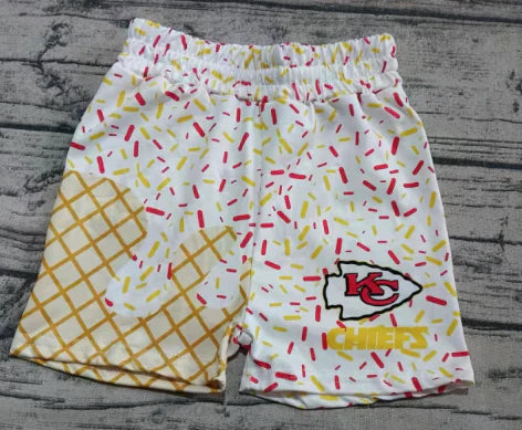 5.2 Baby Boys Red Team KC Shorts Bottoms Preorder(moq 3)