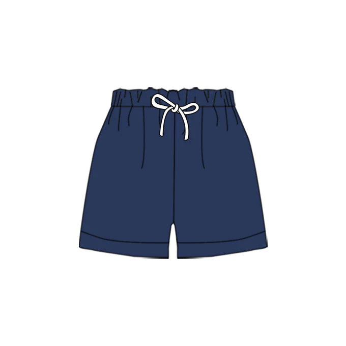 11.12 MOQ：5pcs SS0746 pre-order baby boy clothes blue print boy summer shorts
