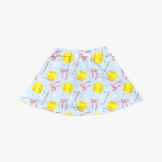 12.9 MOQ：5pcs GLK0221 pre-order baby girls clothes baseball girl yoga shots skirt