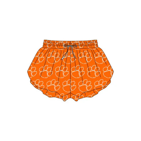 9.1 Custom Moq 5 Baby Girls Orange Bobcats Shorts Bottoms