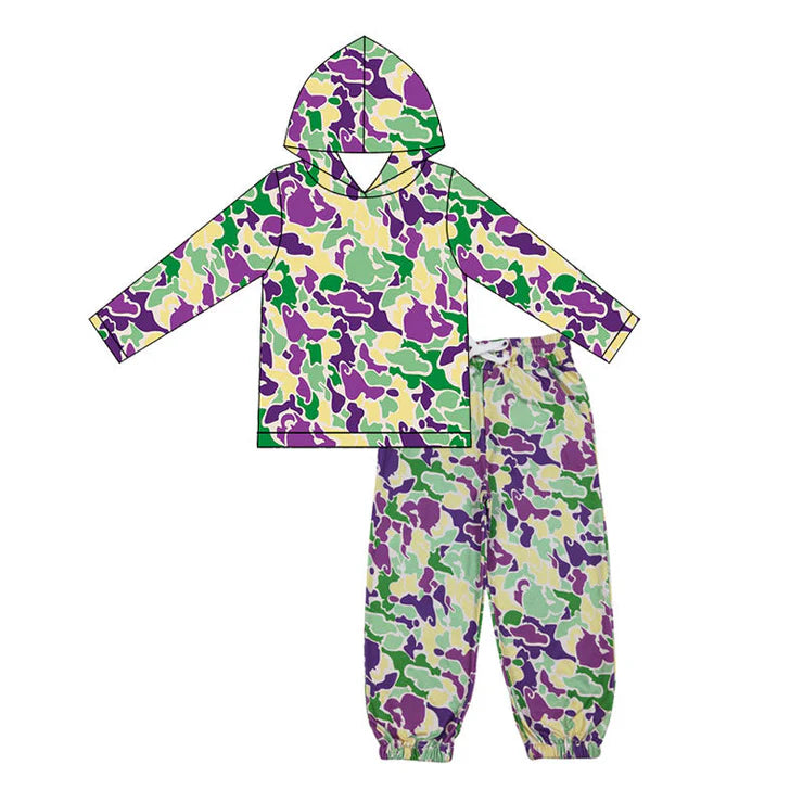 11.7 MOQ：5pcs BLP1381 pre-order toddler boy clothes camo boy winter outfit