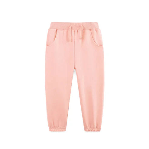 9.30 P0878 Baby Girls Peach Pockets Leggings Pants With Belt Preorder