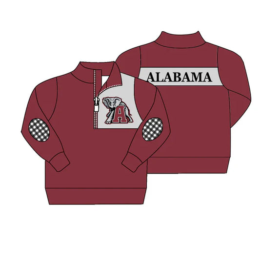 4.30 Preorder moq 3 Baby Boys Team Elephant Pullover Shirt Tee Shirts