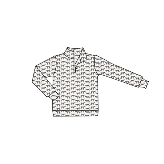12.25 MOQ:5pcs BT1637 pre-order toddler boy clothes found boy winter top shirt