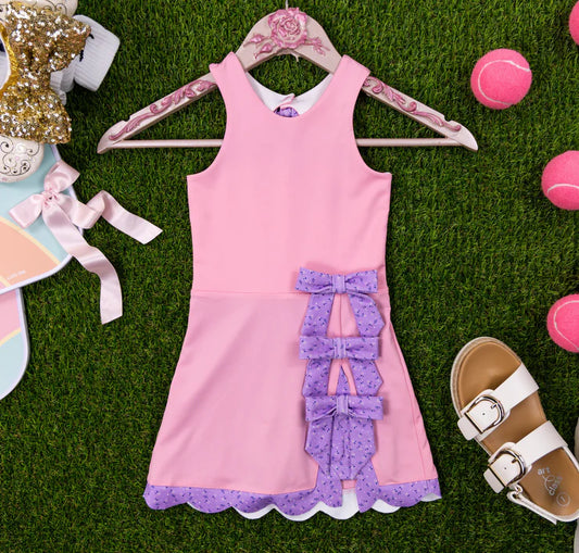 11.6 MOQ：5pcs GSD3028 pre-order toddler clothes pink girl yoga summer dress