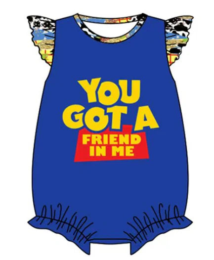 5.13 Blue onesie for girls