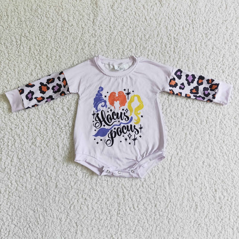 6.17 LR0062 Halloween Baby Witch Romper