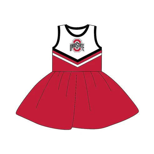 5.2 Baby Girls Team Sleeveless 16 A-Line Dresses Preorder(moq 3)