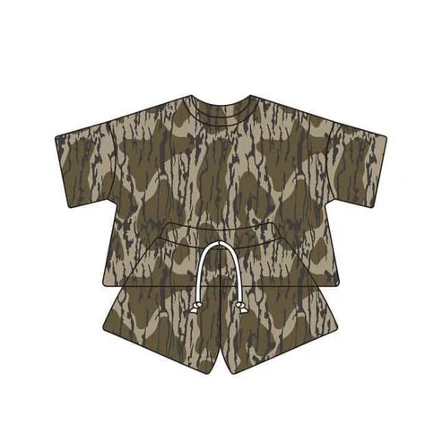 GSSO1681 Adult Women Bottomland Tops Shorts Pajamas Preorder