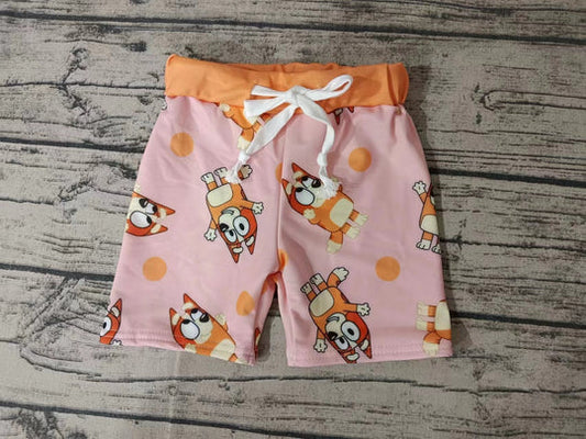 12.18 Custom order MOQ Sizes each design baby boy clothes cartoon boy summer shorts(milk silk)