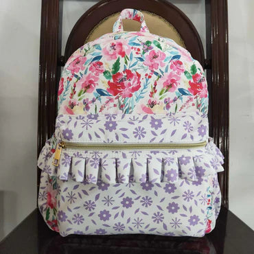 3.11  BA0101 RTS toddler backpack flower floral girl gift back to school preschool bag travel bag