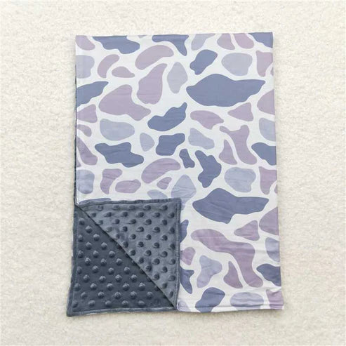3.10  Baby Toddler Children Hunting Sibling Camo Minky Blankets