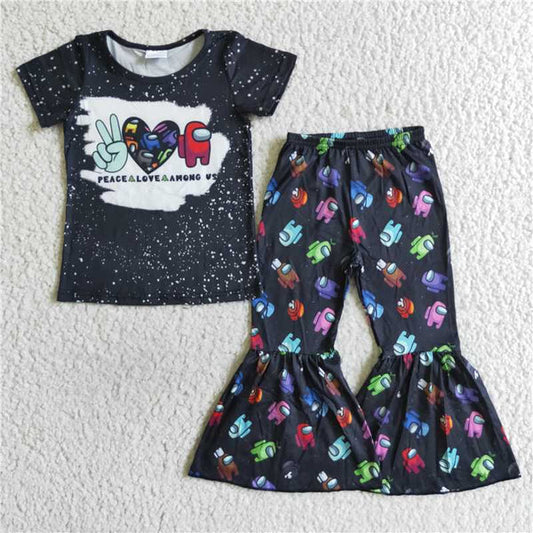 4.7A14-16 amous black top with long pants outfits