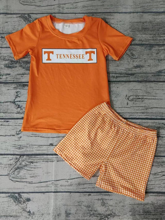 12.17 Custom order MOQ 3pcs each design baby boy clothes state boy summer outfit 1