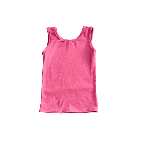 4.11 GT0991 Baby Girls Pink Sleeveless Yoga Active Tee Shirts Vest Preorder