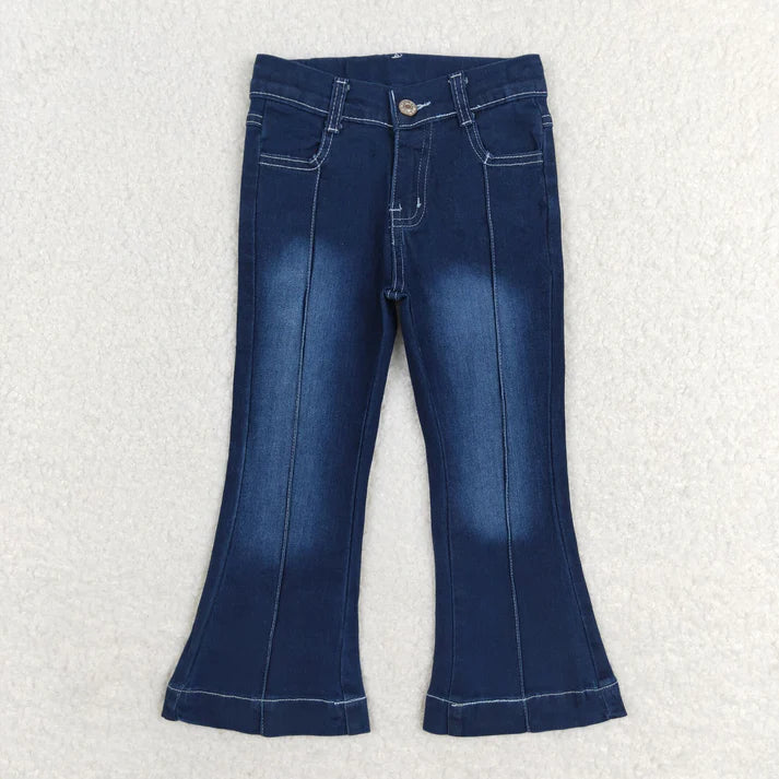 L-3.7  P0508 Bleached blue line denim pants