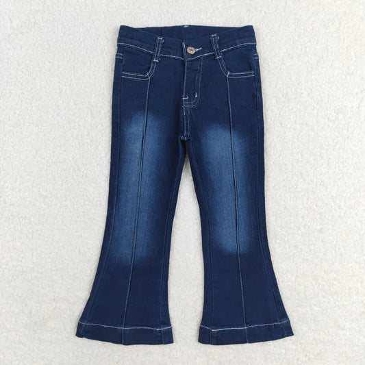 L-3.7  P0508 Bleached blue line denim pants