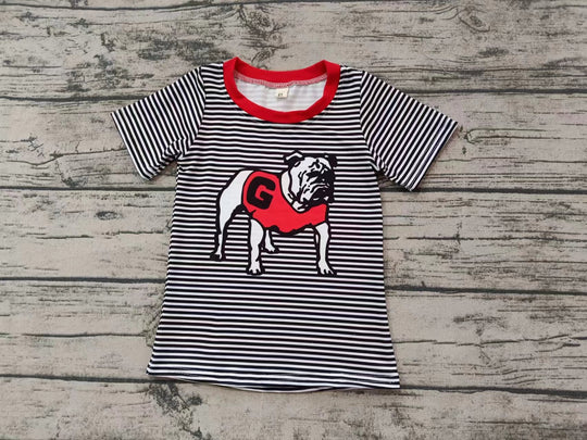 12.17 Custom order MOQ:3pcs each design baby boy clothes state boy summer tshirt top 502