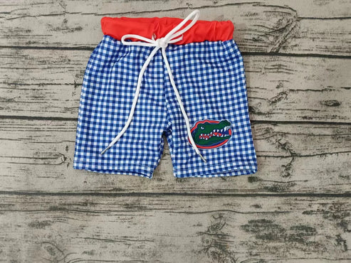 5.5  Baby boys team Alligator trunks swimsuits preorder(moq 3)