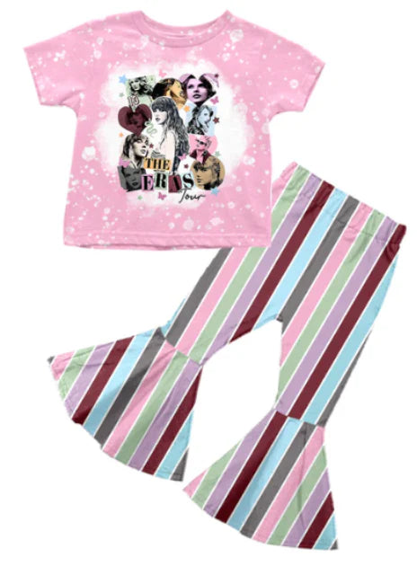 5.12 Country music singer short-sleeved pants suit