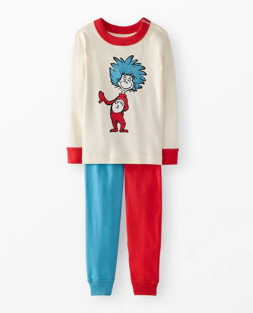 10.31  BLP1364 Baby Boys Long Sleeve Mr Reading Pants Pajamas Sets Preorder