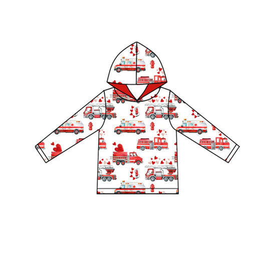 11.7 MOQ：5pcs BT1512 pre-order toddler boy clothes truck boy valentine top shirt