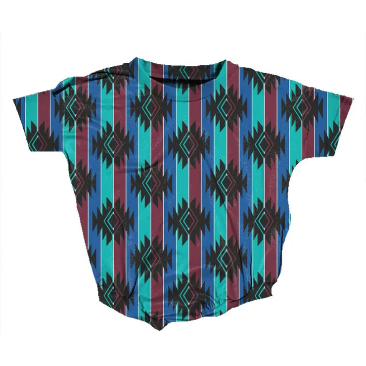 11.13 MOQ:5pcs SR3518 pre-order baby boy clothes aztec boy summer bubble