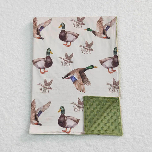 5.3  BL0081 duck beige baby blanket