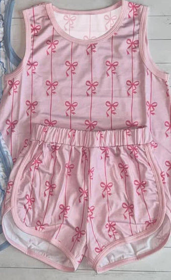 11.10 MOQ：5pcs GSSO2843 pre-order baby girl clothes pink floral pattern toddler girl summer outfit