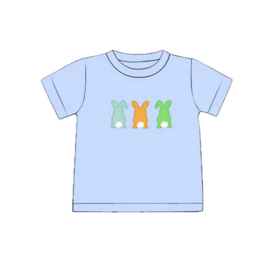 11.8 MOQ:5pcs BT1522 pre-order toddler boy clothes rabbit boy easter top shirt