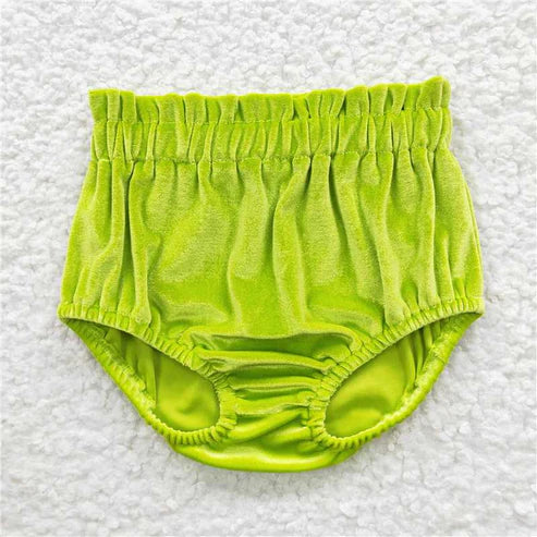6.2 Sibling Baby Girls Velvet Bummies Bottoms