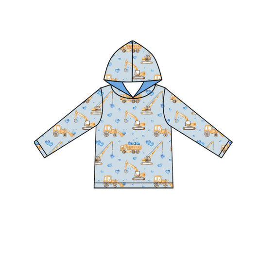 11.7 MOQ：5pcs BT1509 pre-order toddler boy clothes truck boy valentine top shirt