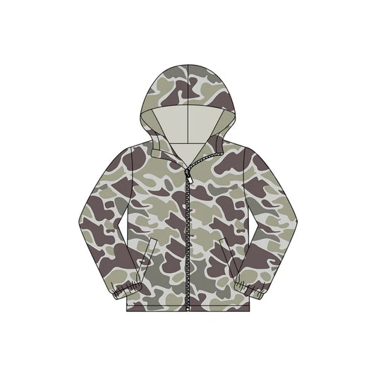 11.8 MOQ:5pcs BT1524 pre-order toddler boy clothes camo boy winter top shirt