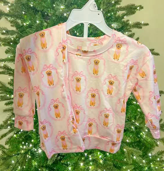 11.6 MOQ：5pcs GLP3116 pre-order toddler girl clothes boost girl winter set