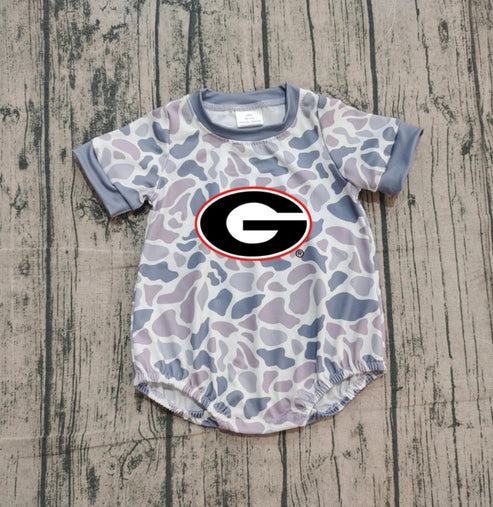 10.29   Custom Moq 8 Baby Infant Boys Camo G Team Rompers