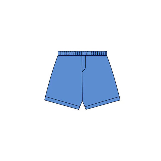 12.6 MOQ:5pcs SS0761 pre-order baby girl clothes blue print girl yoga summer shorts