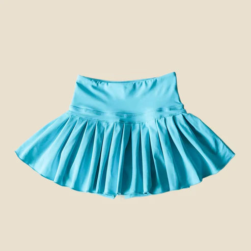 4.15   GLK0082 Baby Girls Blue Yoga Active Wear Skirt Preorder