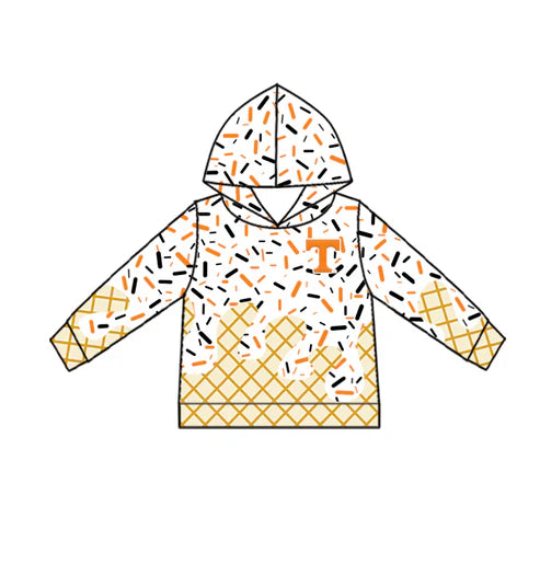 8.30 Custom Moq 5 Baby Boys Long Sleeves TN Team Hoodies Top