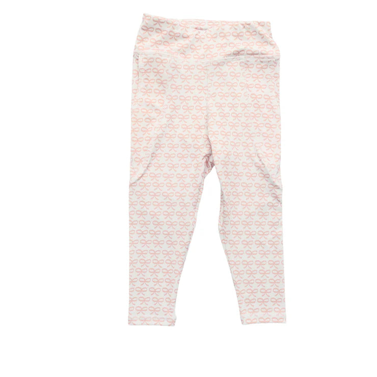 11.21 MOQ：5pcs P0985 pre-order baby girl clothes bows girl winter yoga pant