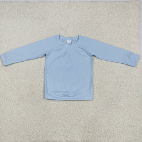 5.17 GT0970 Baby Girls Lavender Long Sleeves Yoga Shirts Top