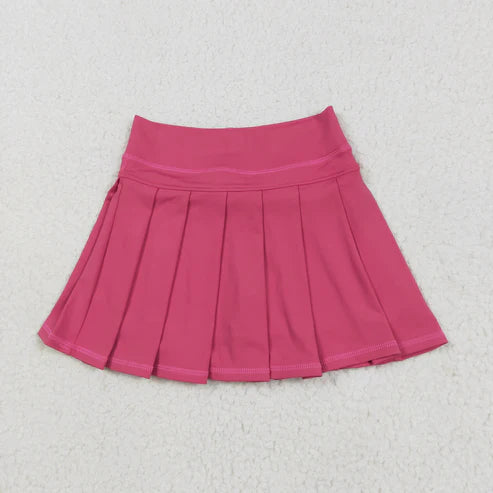 6.2  GLK0079 Baby Girls Hot Pink Yoga Active Wear Skirt