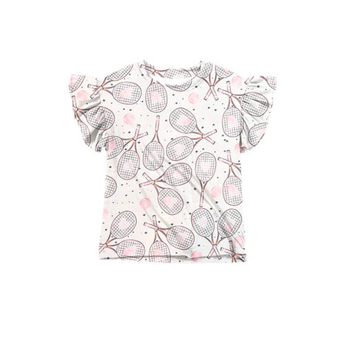 5.12 GT1025 Baby Girls Tennis Ruffle Tee Shirts Top Preorder