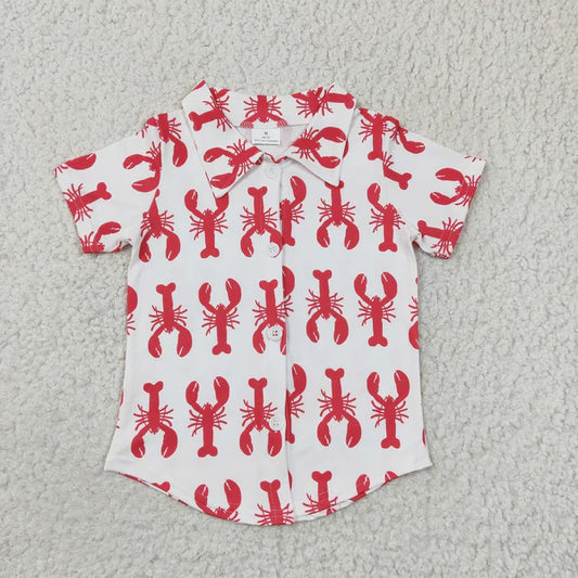 BT0161 Boys Lobster Shirts