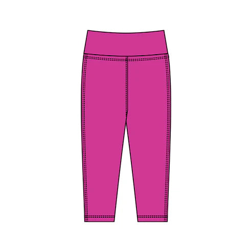 10.24 P0928 Baby Girls Hot Pink Yoga Leggings Pants Bottom Preorder