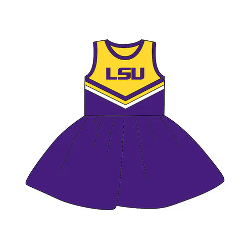 5.2 Baby Girls Team Sleeveless 10 A-Line Dresses Preorder(moq 3)